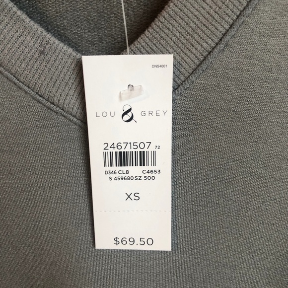 NWT Lou & Grey Signature Soft V-Neck Dress - Picture 4 of 8